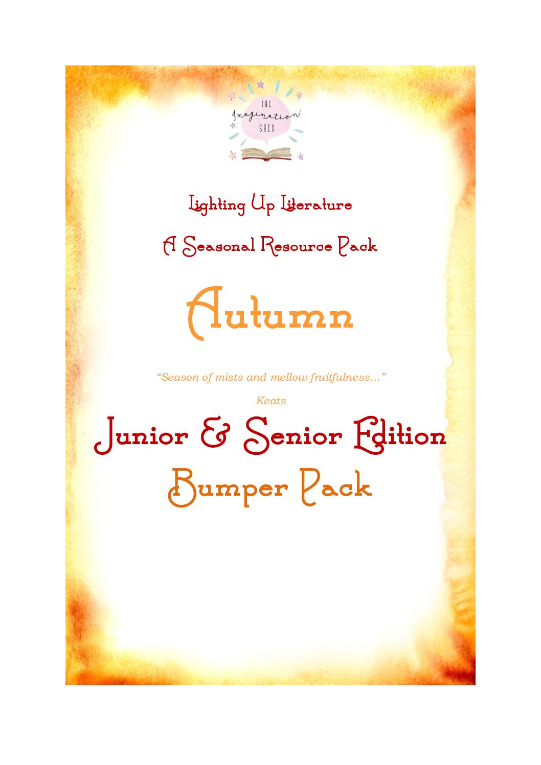 Lighting Up Autumn - Senior & Junior Bumper Pack